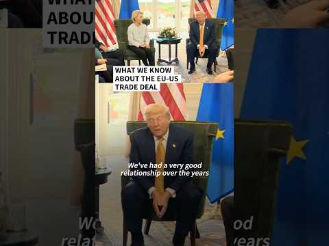 What we know about the EU-US trade deal | AFP #shorts