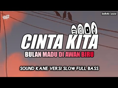 DJ CINTA KITA - BULAN MADU DIAWAN BIRU - REMIX VIRAL TIKTOK VERSI SLOW FULL. BASS 2026