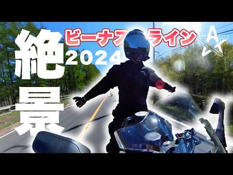 【圧倒的】バイクで絶景ツーリング！ビーナスラインの爽快感がヤバい！【モトブログ】