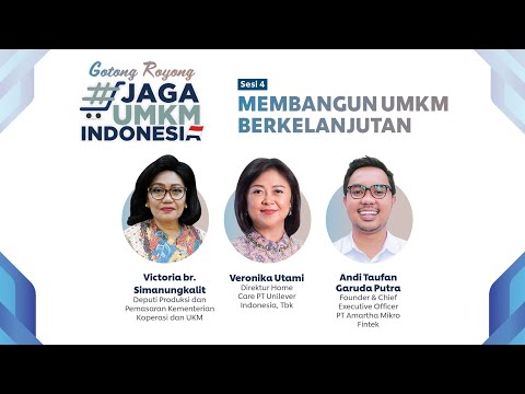 Membangun UMKM Berkelanjutan | Katadata Indonesia X Unilever Indonesia