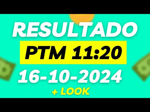 RESULTADO - Jogo do bicho ao vivo -  PTM 16_10_2024