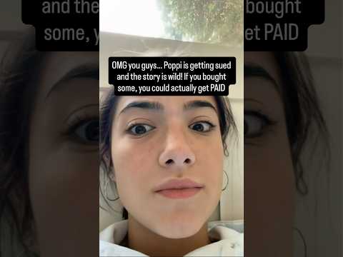 Poppi under fire—get your cash! #lawsuit #sparrow #chicago