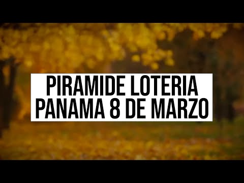 Pirámides de la suerte para el Miércoles 8 de Marzo 2023 Lotería de Panamá