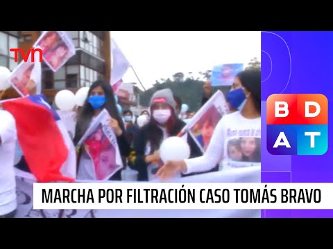 Multitudinaria marcha en rechazo a filtraciones en el caso Tomás Bravo | Buenos días a todos