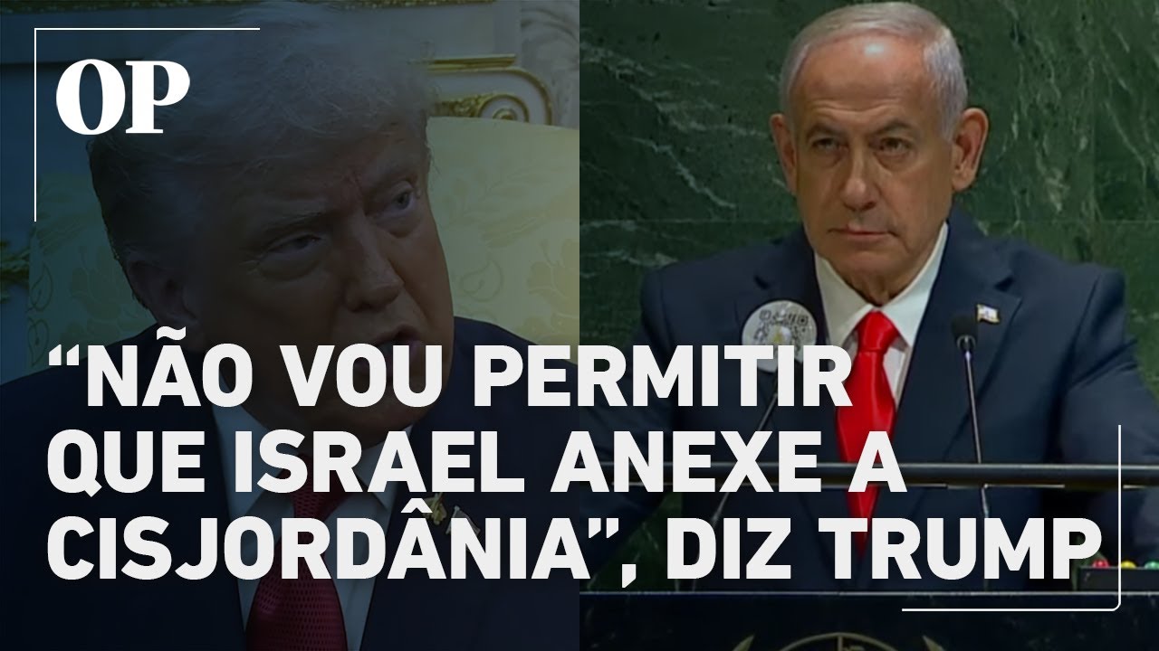 Trump afirma que não irá permitir que Israel anexe a Cisjordânia