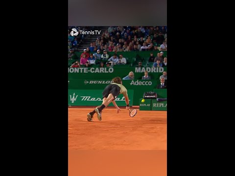 TRULY EPIC Stefanos Tsitsipas Dive Volley Winner! 🤯