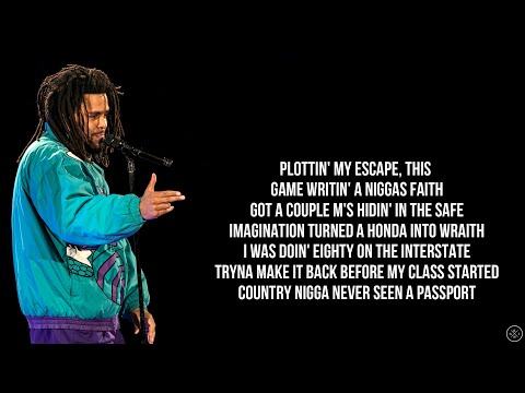 J. Cole - a m a r i (Lyrics)