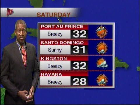 Caribbean Travel Weather - Saturday 11th January To Sunday 12th January 2020