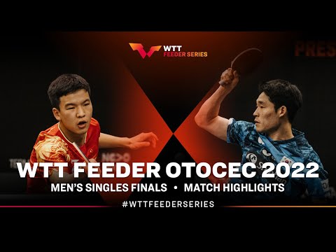 Table Tennis 🥍 Jang Woojin vs Xiang Peng | MS | WTT Feeder Otocec 2022 (Finals)