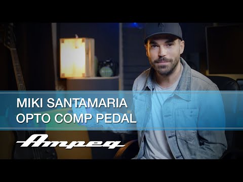 Ampeg | Miki Santamaria | Opto Comp Analog Optical Compressor Pedal