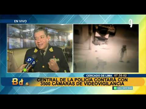 Central 105: activan cerca de 3000 cámaras de videovigilancia tras informe de la Defensoría
