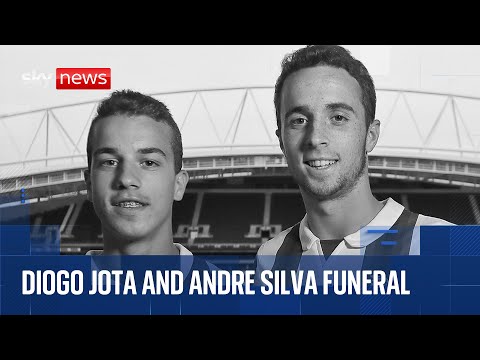 LIVE: Funeral for Diogo Jota and his brother Andre Silva