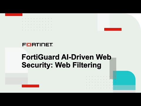 FortiGuard AI-Driven Web Security: Web Filtering | FortiGuard Security Services