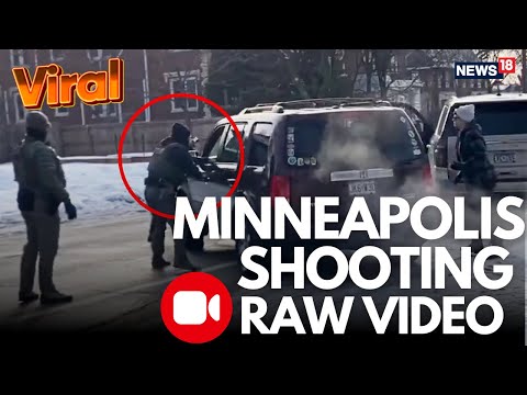 LIVE: ICE shooting in Minneapolis: The Raw Video Of The Incident | ICE Immigration Raids | N18G