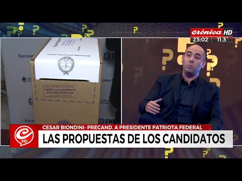 Cesar Biondini en El Pueblo quiere Saber