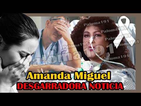 Triste noticia le sucedió a Amanda Miguel, esposa de Diego Verdaguer.Todos rezan con lágrimas