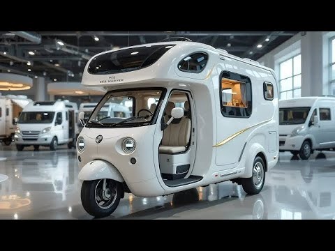 2026 Electric RV Camper Rickshaw🚙 नया Electric Revolution आया इंडिया में🇮🇳|Luxury Travel on 3 Wheels