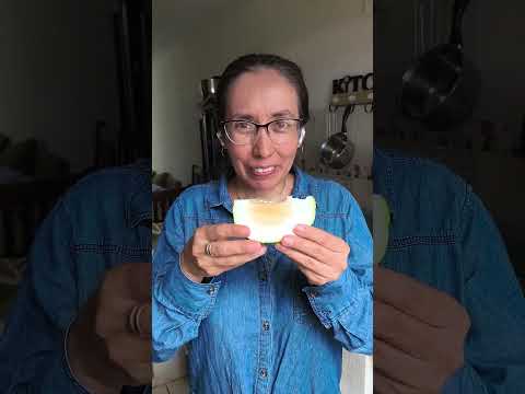 Chayito probando limón real #frutas #citricos #limon #fruits #cítricos #citrus #lemon #fruit