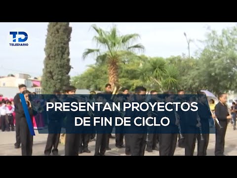 Presentan exposición de proyectos de fin de ciclo escolar