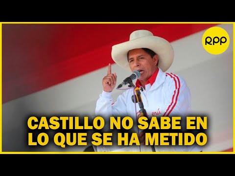 Óscar Díaz: “Nunca le he creído a Pedro Castillo cuando descartó participación de Vladimir Cerrón”