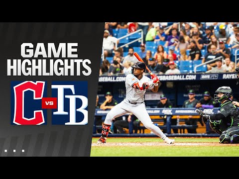 Guardians vs. Rays Game Highlights (7/13/24) | MLB Highlights