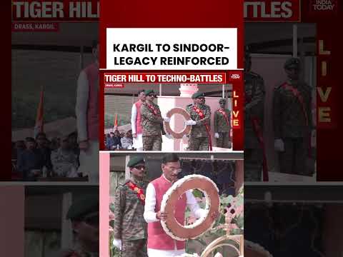 Valour Of Brave Sons: Tributes Pour In As India Celebrates Kargil Vijay Diwas | India Today