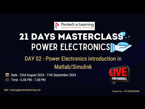 DAY 02 - Power Electronics introduction in Matlab/Simulink