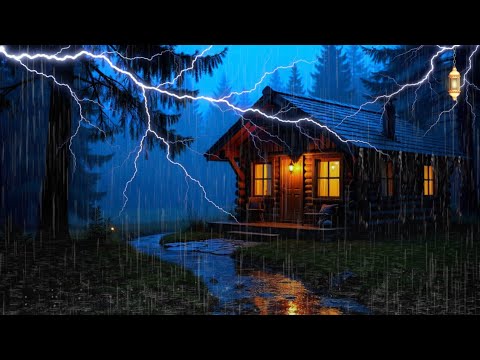 No Ads Rain Sounds For Sleeping - 99% Instantly Fall Asleep With Rain Sound At Night ASMR