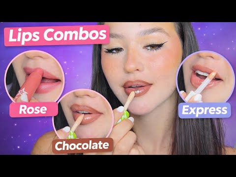 TOP 3 Lip Combos que deixam a boca PERFEITA 💋