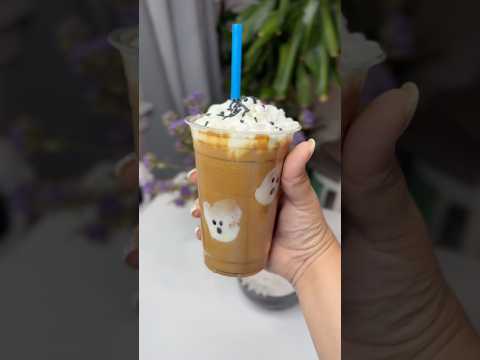 The cutest little ghost <strong>coffee</strong> for spooky season!🎃#halloweencoffee #lifehack #spookyseason #<strong>coffee</strong>