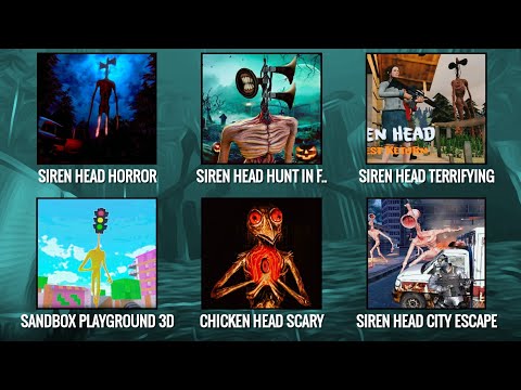 เกมเด็กน้อย Sirenheadhorror+Huntinforest+Terrifying+Cityescape,Chickenhe