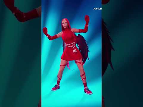 Doja hits the slide #dance #dancevideo #dojacat #fortnite