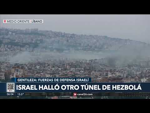 MEDIO ORIENTE | Israel halló otro túnel de Hezbolá