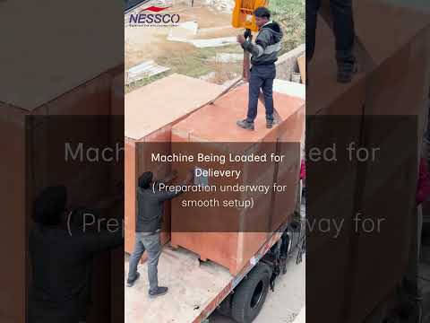 From Packing to Performance – NESSCO Machines Set Up in Saudi Arabia.