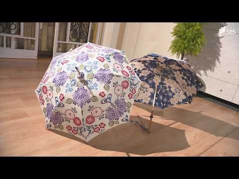 「This umbrella, very cute」静岡の伝統技術を取り入れた手作り傘 老舗の挑戦に海外からも熱視線【しずおかモノ語り】