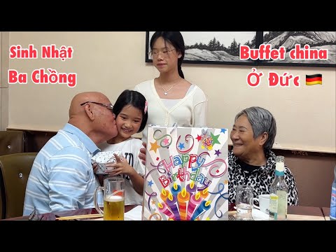 SINH NHẬT BA CHỒNG BUFFET CHINA IN OSNABRÜCK GERMANY 🇩🇪 NGƯỜI VIỆT ĐỊNH CƯ & HỌC TẬP Ở ĐỨC