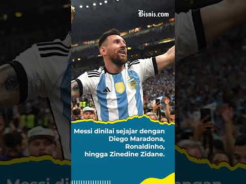 Argentina Juara, Messi Lebih "Goat" Daripada Ronaldo?