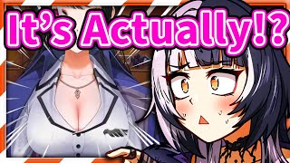 Shiori Just Realized Something About Nerissa's JIGGLE PHYSICS 【Hololiv