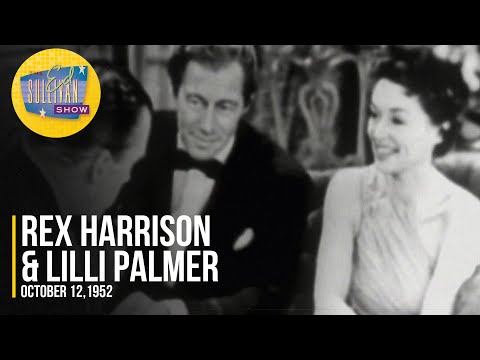 Rex Harrison & Lilli Palmer "Ed Interviews Rex Harrison And Lilli
Palmer On Their Careers"