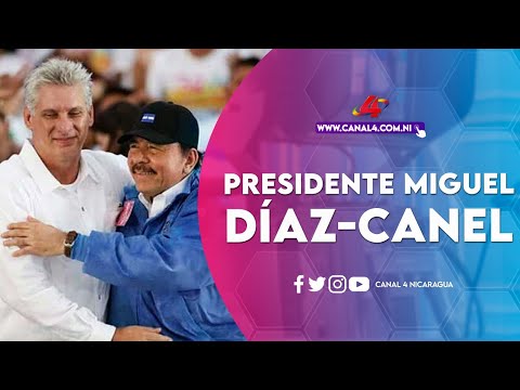 Presidente Miguel Díaz-Canel saluda el 44 aniversario de la Revolución Popular Sandinista