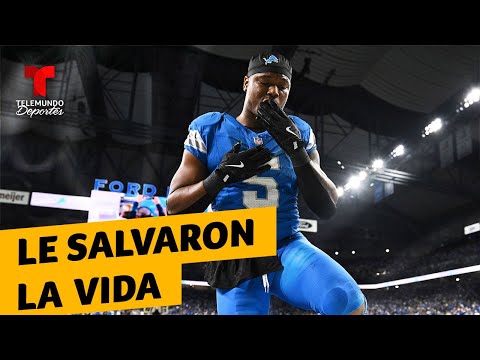 La llamada que salvó la vida de David Montgomery, figura de los Detroit Lions | Telemundo Deportes