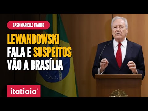 SUSPEITOS DE SEREM OS MANDANTES DO ASSASSINATO DE MARIELLE FRANCO SÃO LEVADOS PARA BRASÍLIA