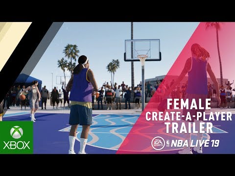 NBA LIVE 19 - Female Create-A-Player