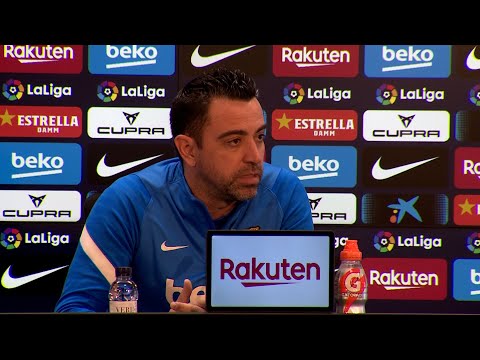 Xavi Hernández pide apoyar al club en el partido del lunes contra el Cádiz