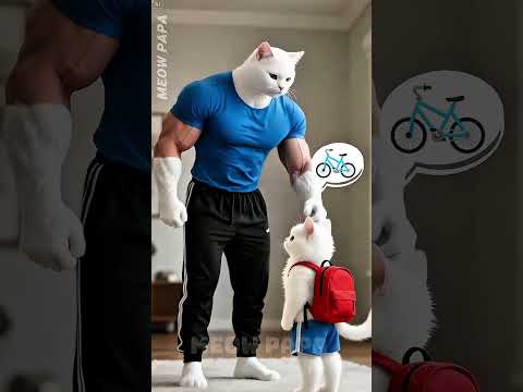 🛠️🐱 Dad Modified an Old Bicycle for His Kitten The Result Will Shock You! 😲🚲