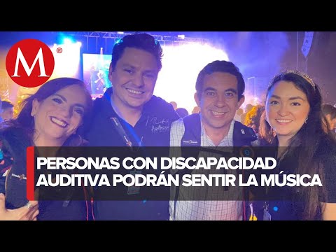 Buscan que en conciertos de NL den dispositivos sensoriales para personas con discapacidad