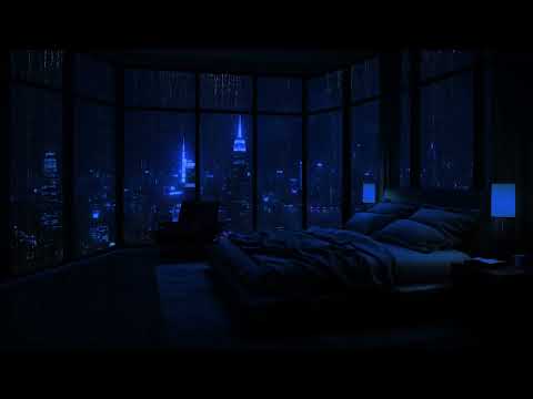 Healing Rain Symphony: Rainy Urban Nights to Soothe and Silence Worries 🌧️