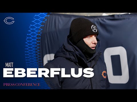 Matt Eberflus: 'We want to finish these games off strong' | Chicago Bears video clip