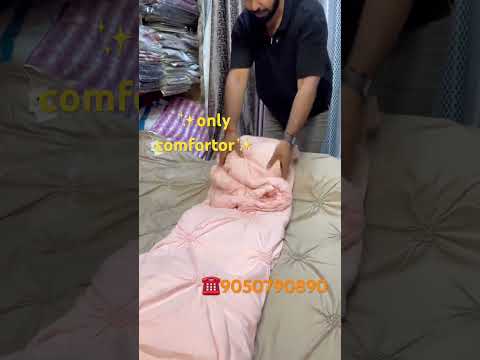 comfortor | duvet | comforter set | ac set | luxury products | #foryou #explore #feelcomfort #reels