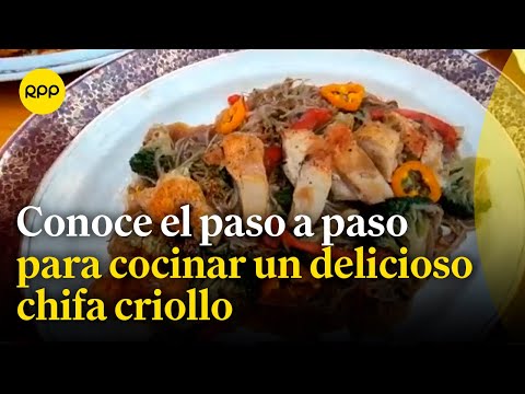Aprende a cocinar un sabroso chifa criollo con Cucho La Rosa